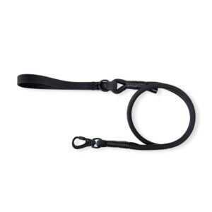 Black Rope Dog Lead